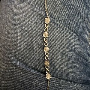 Infinity Tennis Bracelet sterling silver
